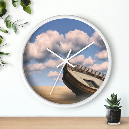 "A Boat Adrift: The Lost Legacy of the Sea." - The Alien Wall Clock