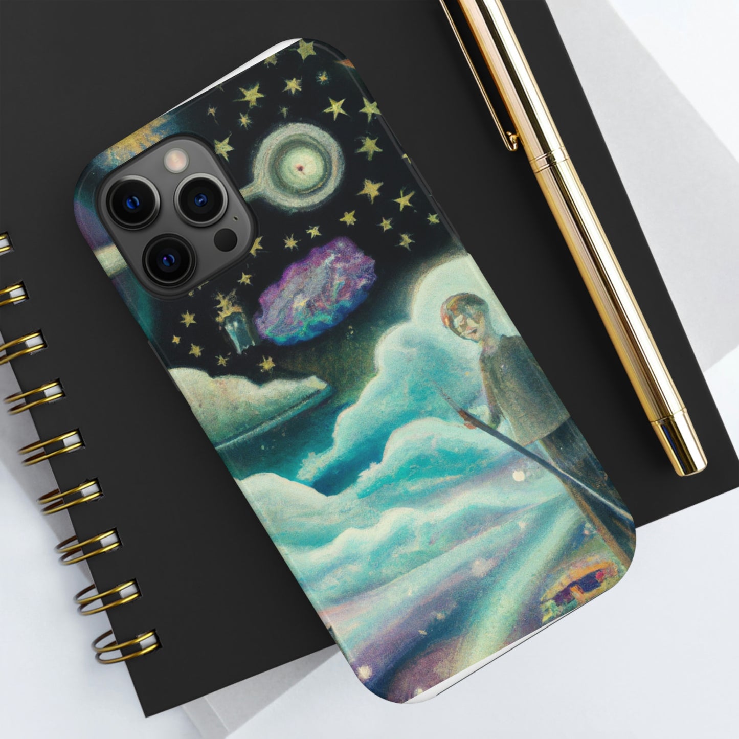 "A Sea of Diamonds in the Night" - The Alien Tough Phone Cases