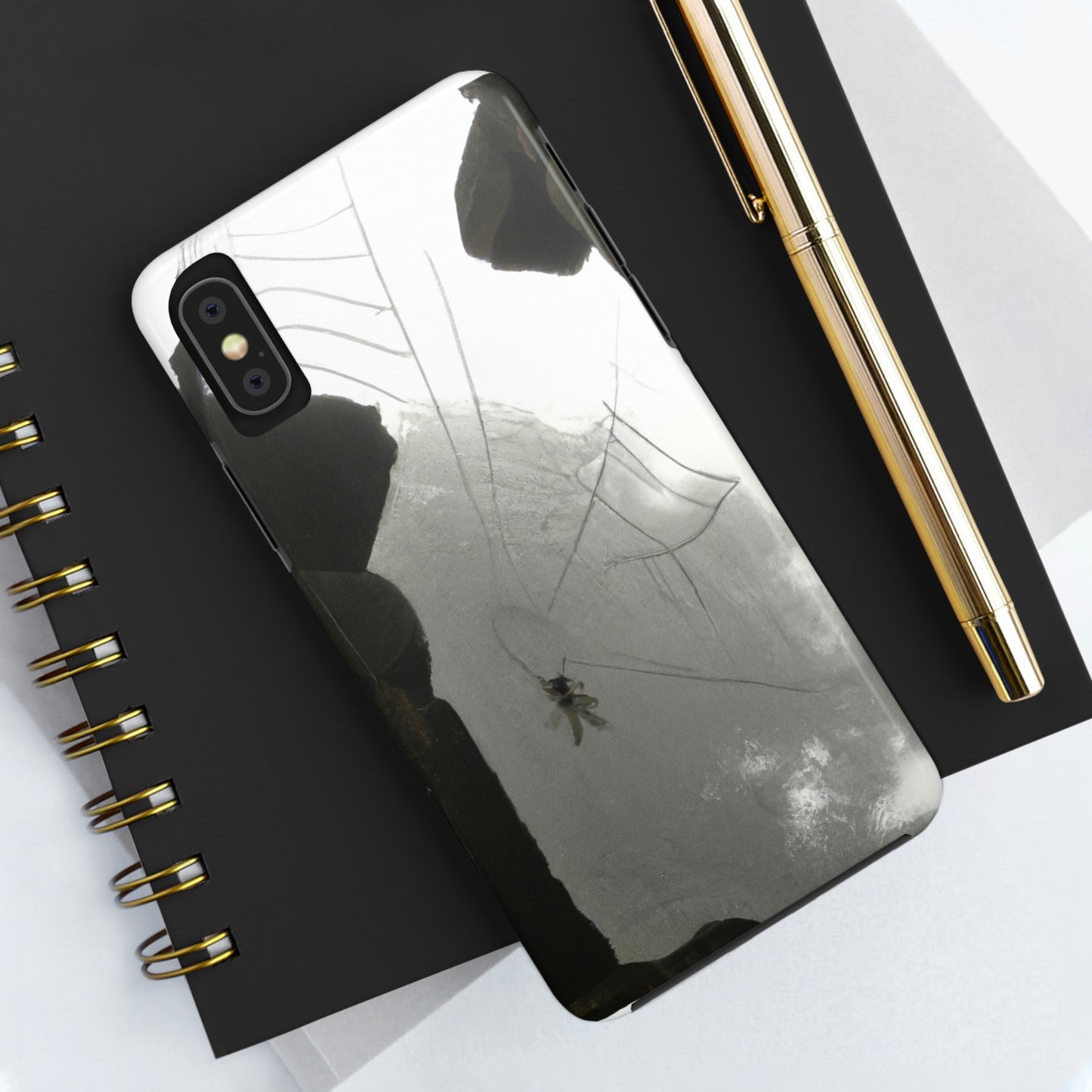 "Ghostly Cobwebs in the Ruins" - The Alien Tough Phone Cases