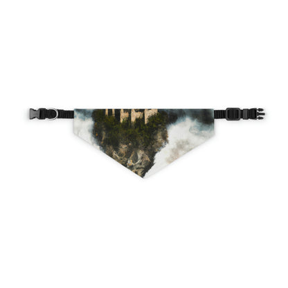 Mystic Castle in the Sky - The Alien Pet Bandana Collar