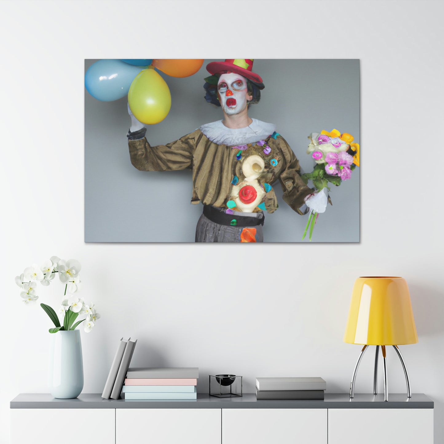 "Clowning Around with Balloons" - The Alien Canva