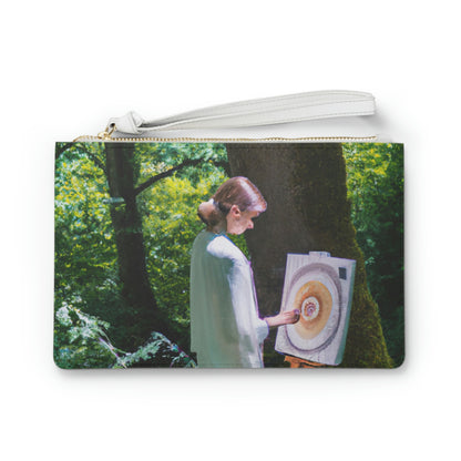 "Enchantment in Oil: A Young Artist's Vision of a Magical Forest" - The Alien Clutch Bag