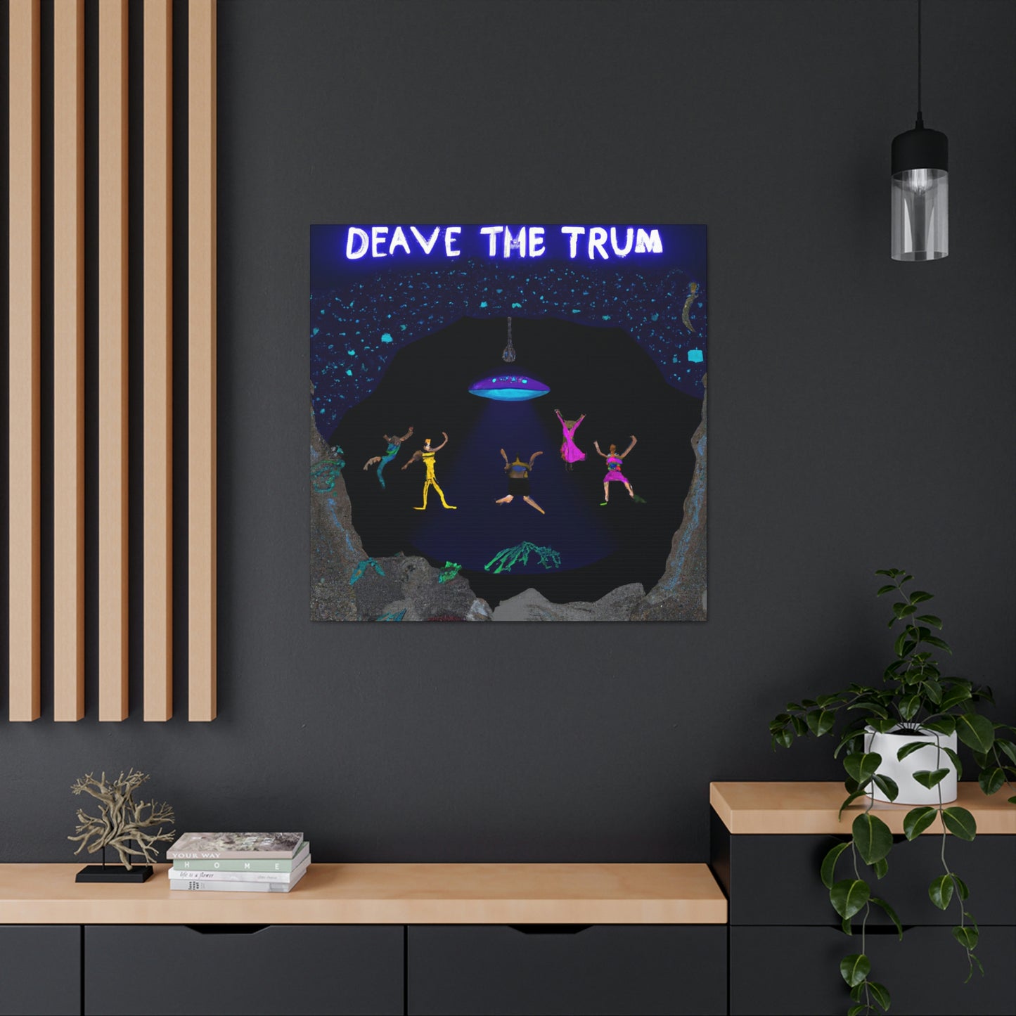 "Una fiesta submarina maravillosa" - The Alien Canva