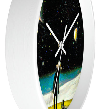 "Un alma perdida conectada a los cielos" - El reloj de pared alienígena