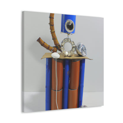 "Exploring Found Art: Crafting a Home-Made Mixed Media Sculpture" - Canvas