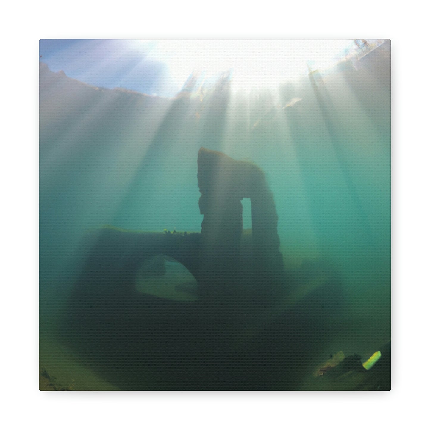 "Dreams of the Lost: Uncovering the Secrets of the Sunken City" - The Alien Canva