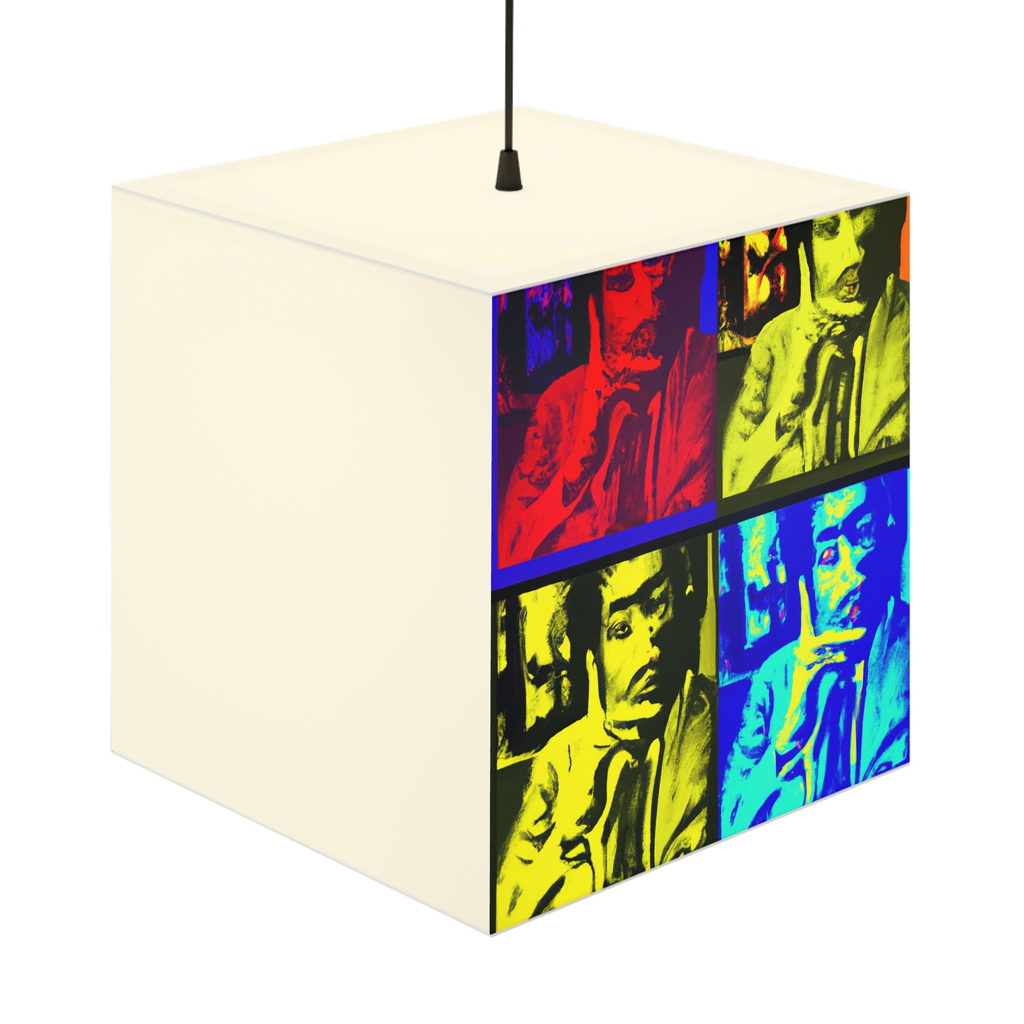 "Clearing the Mist of Uncertainty" - Die Alien Light Cube Lampe