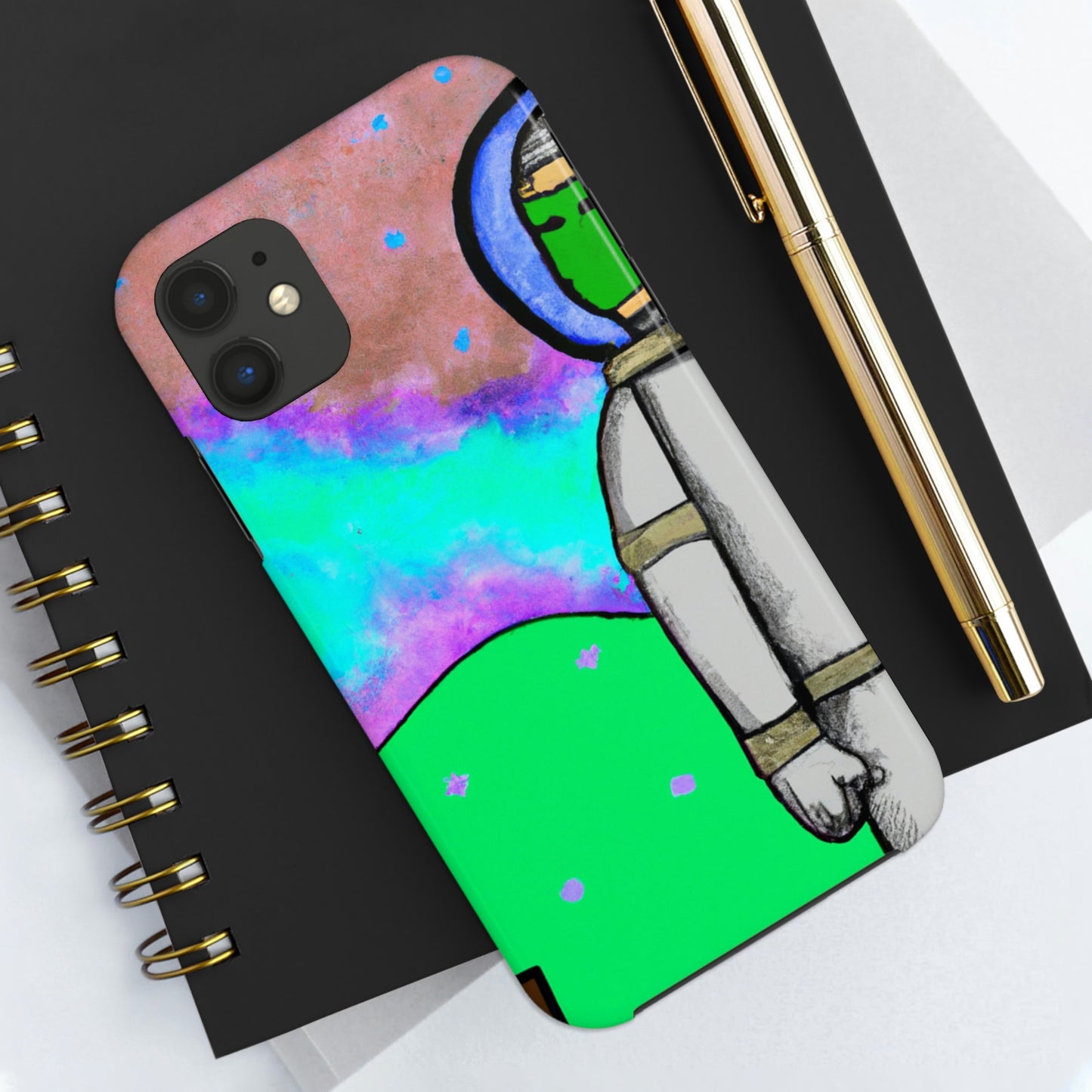 "Alleine im Alien-Himmel" - Die Alien Tough Phone Cases