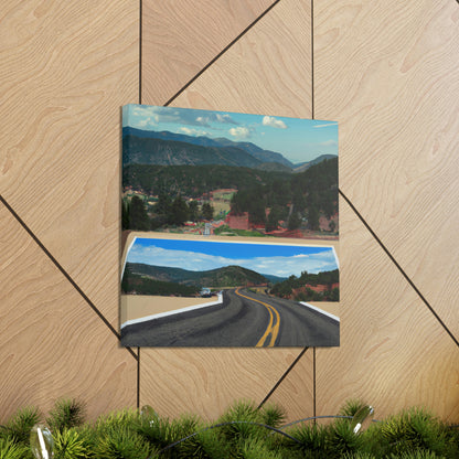 "The Art of the Open Road" - Canvas