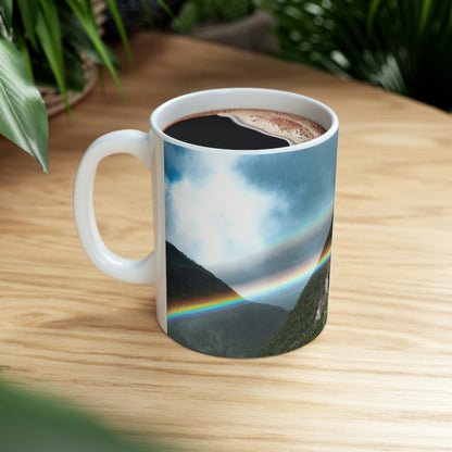 The Rainbow Gateway - The Alien Ceramic Mug 11 oz