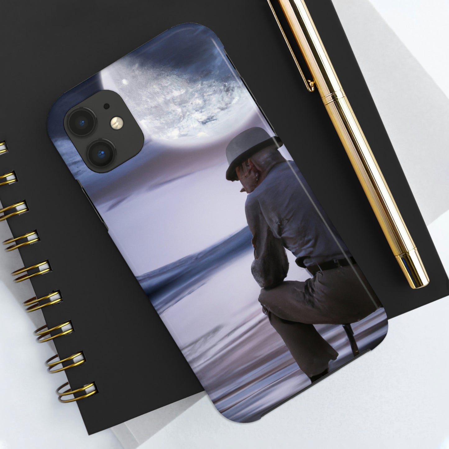 Moonlight Reflections on a Quiet Lake - The Alien Tough Phone Cases