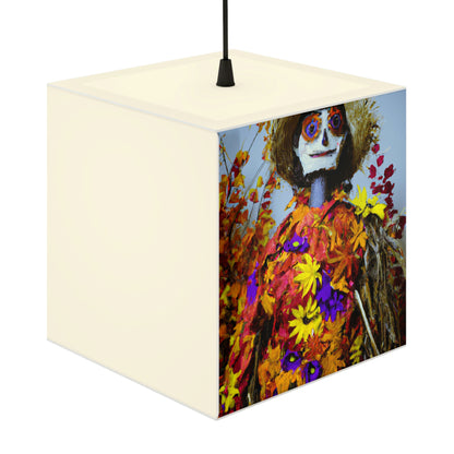 "Autumn Scarecrow Blues" - Die Alien Light Cube Lampe