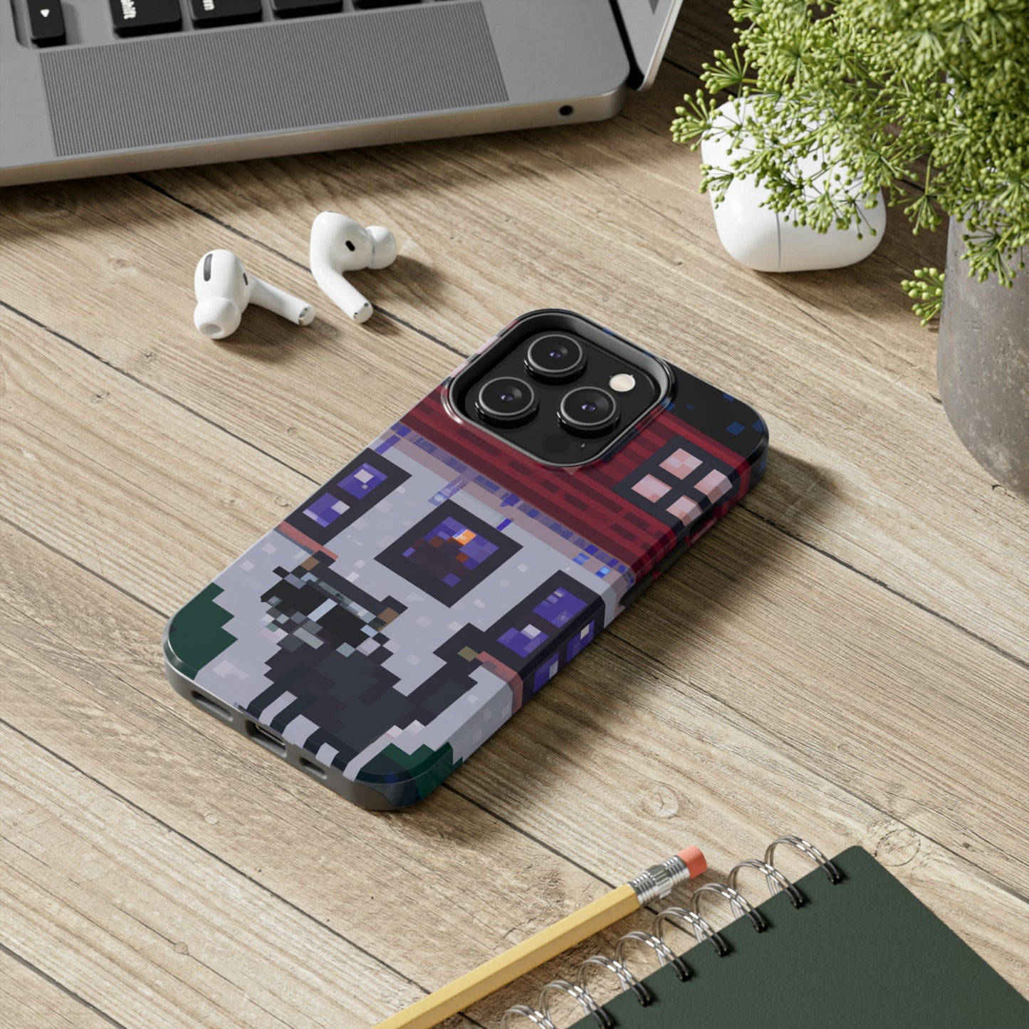 "Caper in the Mansion: A Raccoon's Adventure" - The Alien Tough Phone Cases