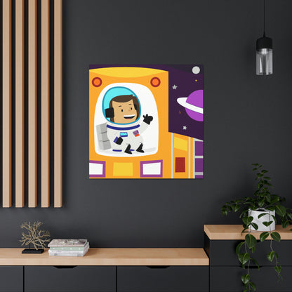 "Un viaje de sonrisas celestiales" - The Alien Canva