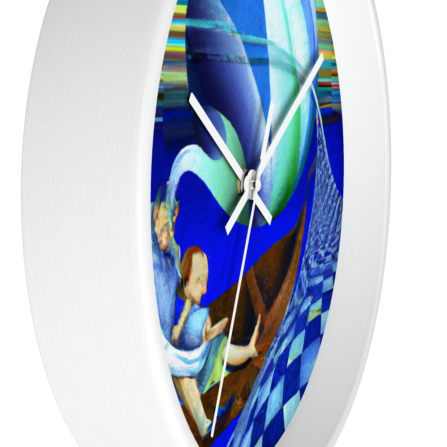 "Drifting: A Father and Son's Voyage Through Life" - The Alien Wall Clock