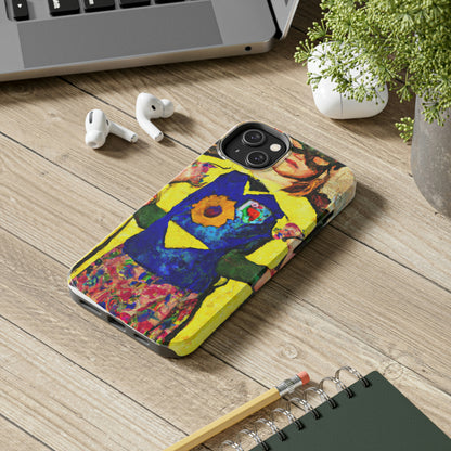 "Heroic Arise: Der Aufstieg eines tapferen jungen Mädchens" - Die Alien Tough Phone Cases