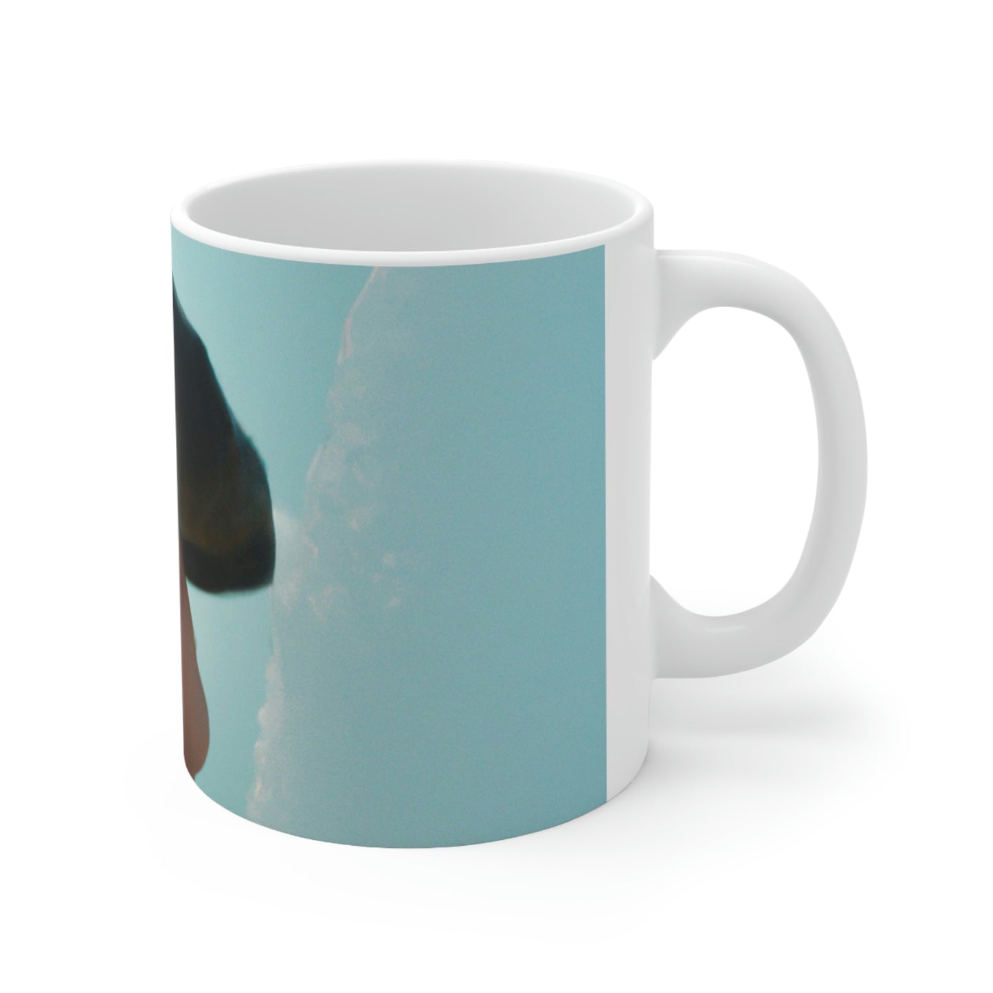 "Frozen in Time: Unearthing an Ancient Sea Creature" - The Alien Ceramic Mug 11 oz