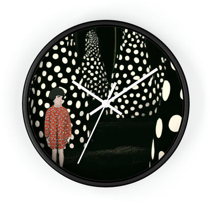 Staring Into The Night Woods - The Alien Wall Clock