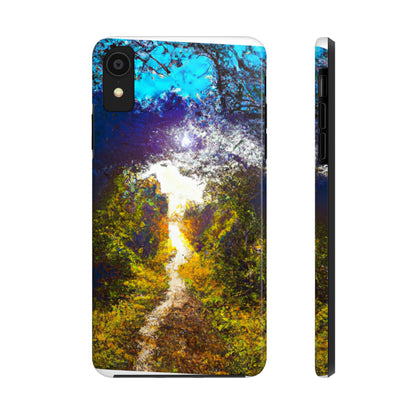 "A Beam of Light on a Forgotten Path" - The Alien Tough Phone Cases