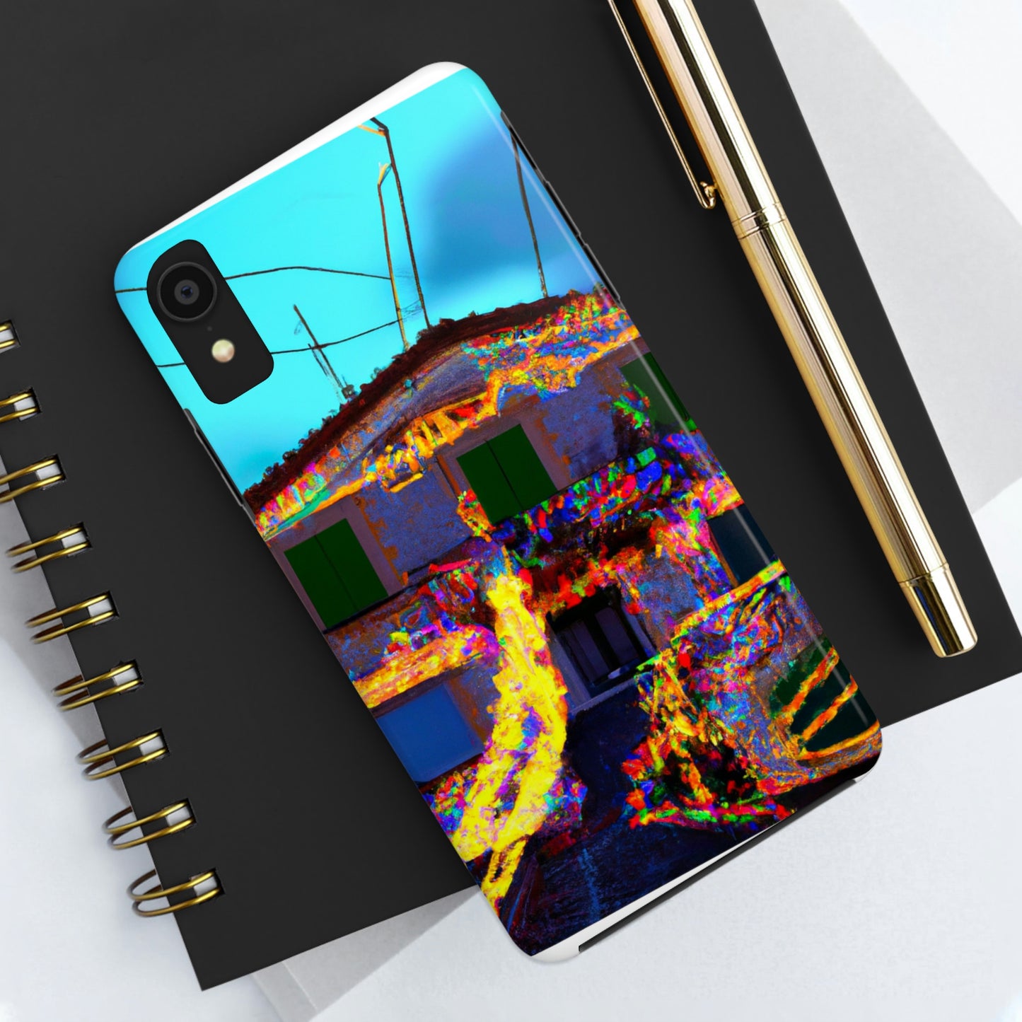 "Iluminación mágica: una sorpresa del solsticio de verano" - The Alien Tough Phone Cases