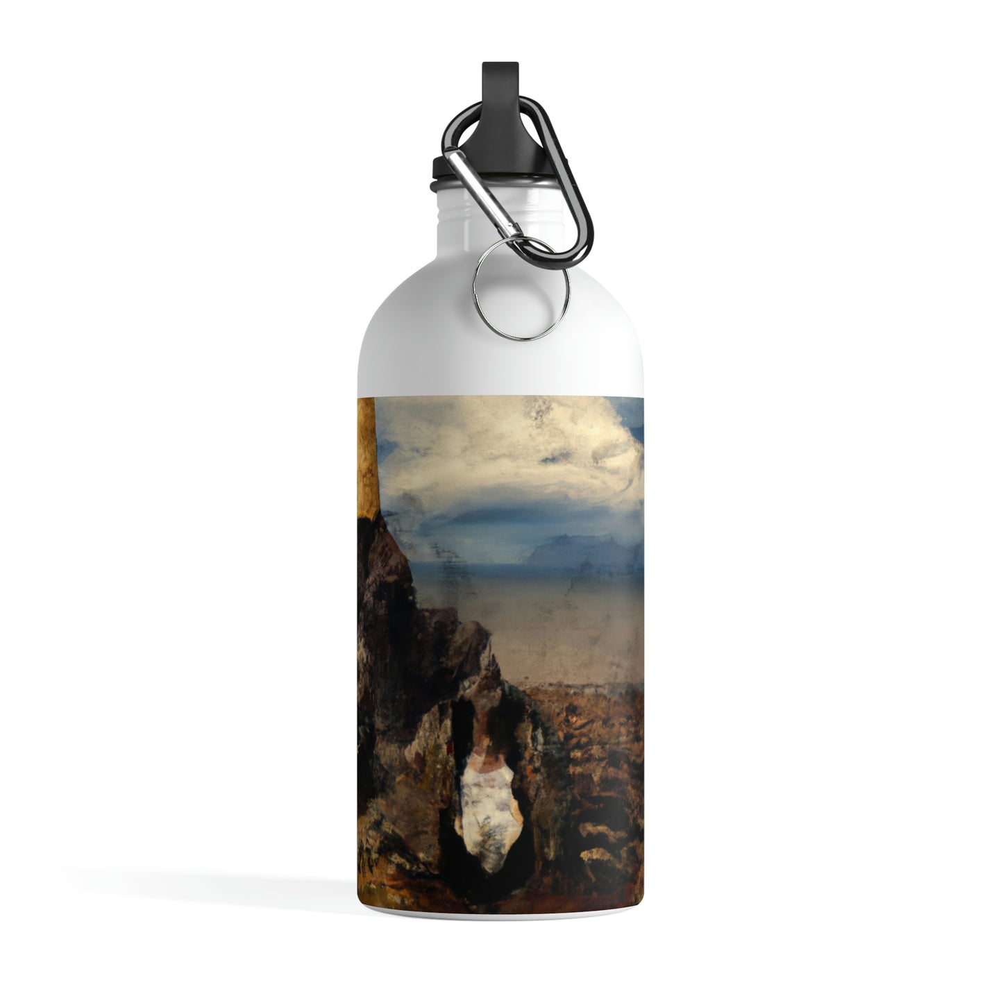 "Lonely Beacon on the Shore" - The Alien Stainless Steel Water Bottle