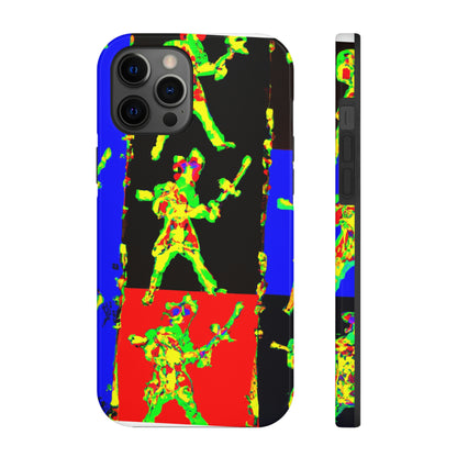 "Tanz mit Feuer und Stahl." - Die Alien Tough Phone Cases