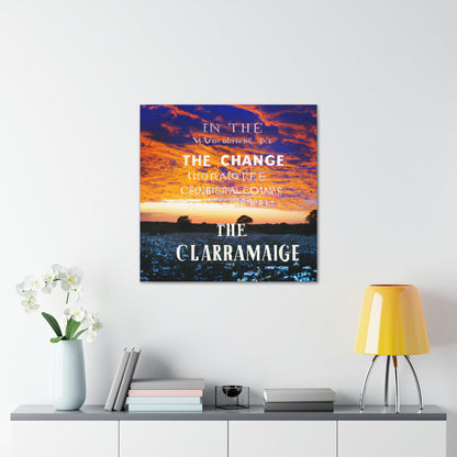 "The Rising Sun of Change" - Canvas