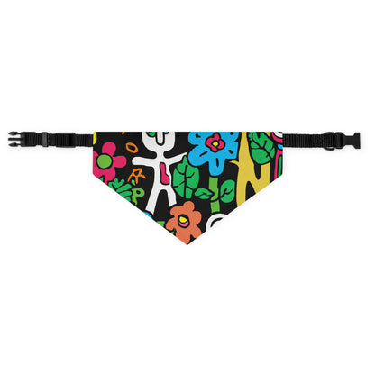 The Enchanted Garden of Wonders. - The Alien Pet Bandana Collar