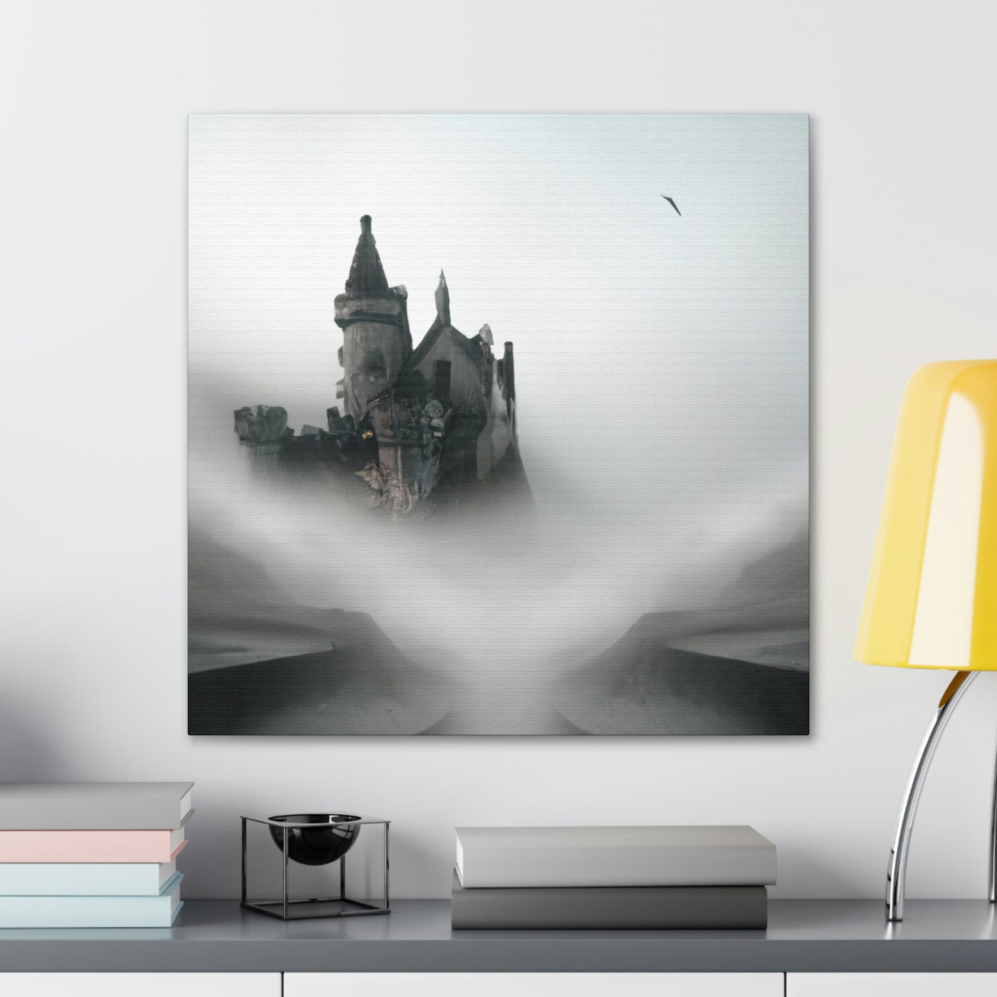 "Ciudadela fantasmal de la niebla" - The Alien Canva