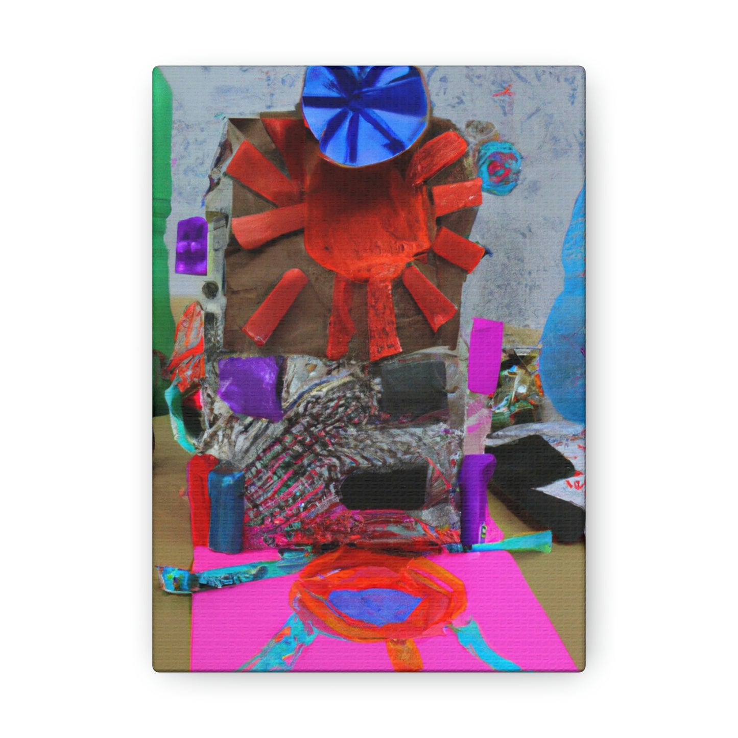 "Making Art from Waste: A 3D Upcycle" - The Alien Canva