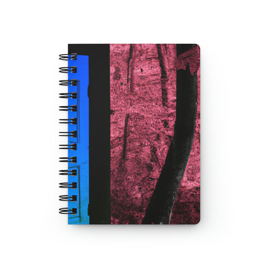 La enigmática puerta del bosque - El alienígena Cuaderno encuadernado en espiral