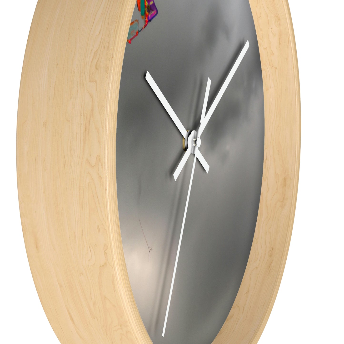 "Daring the Stormy Sky" - The Alien Wall Clock