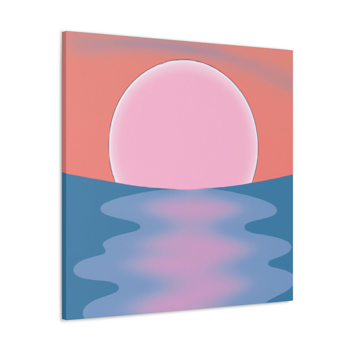 "Serenity at Sunset" - The Alien Canva