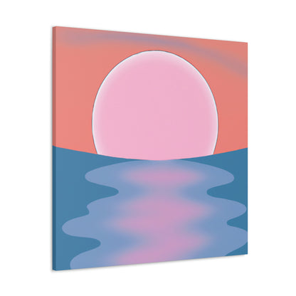 "Serenity at Sunset" - The Alien Canva