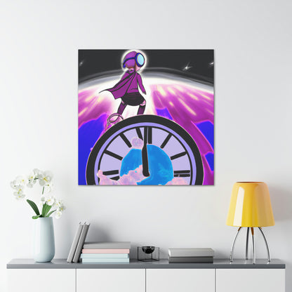 "Time-Travelers to the Rescue" - The Alien Canva