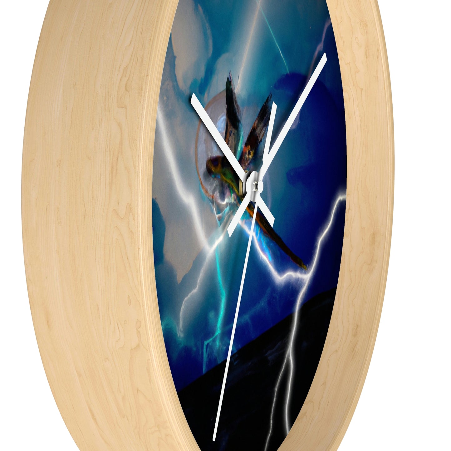 "Draco in the Tempest" - The Alien Wall Clock