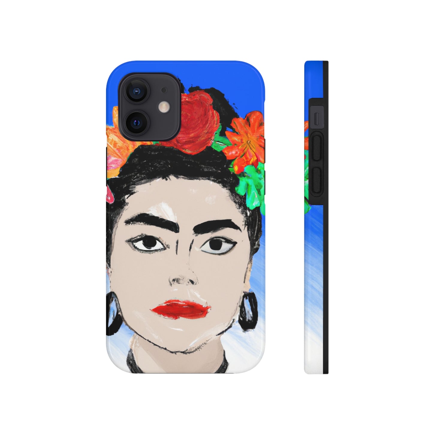 „Feurige Frida: Eine mexikanische Ikone mit farbenfroher Kultur malen“ – The Alien Tough Phone Cases