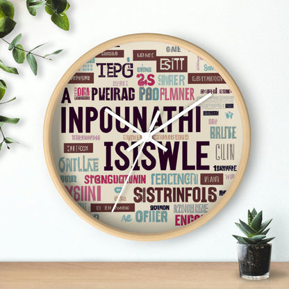 "A Trip Down Memory Lane: 16 of My Favourite Words" - The Alien Wall Clock