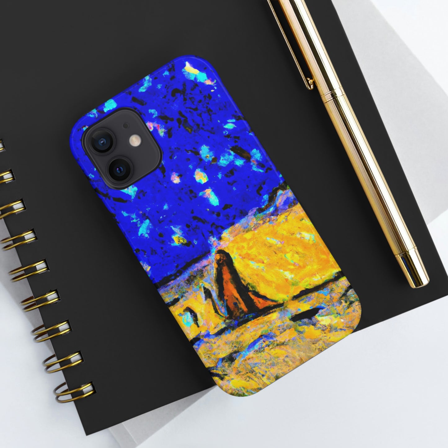 "Arenas Encantadas del Cielo Nocturno" - The Alien Tough Phone Cases