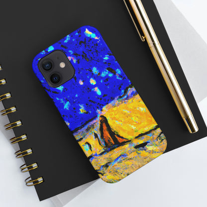 "Enchanted Sands of the Night Sky" - The Alien Tough Phone Cases