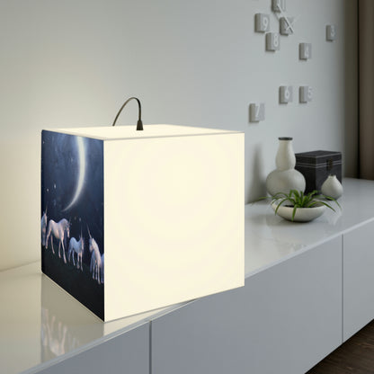 "Moonlit Mystique" - Die Alien Light Cube Lampe