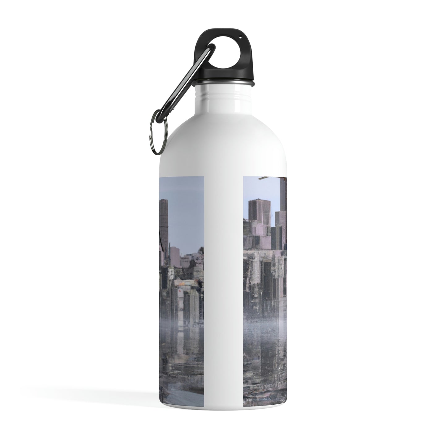 "Ascending the Deluge: A Dragon's Soaring Journey." - The Alien Stainless Steel Water Bottle