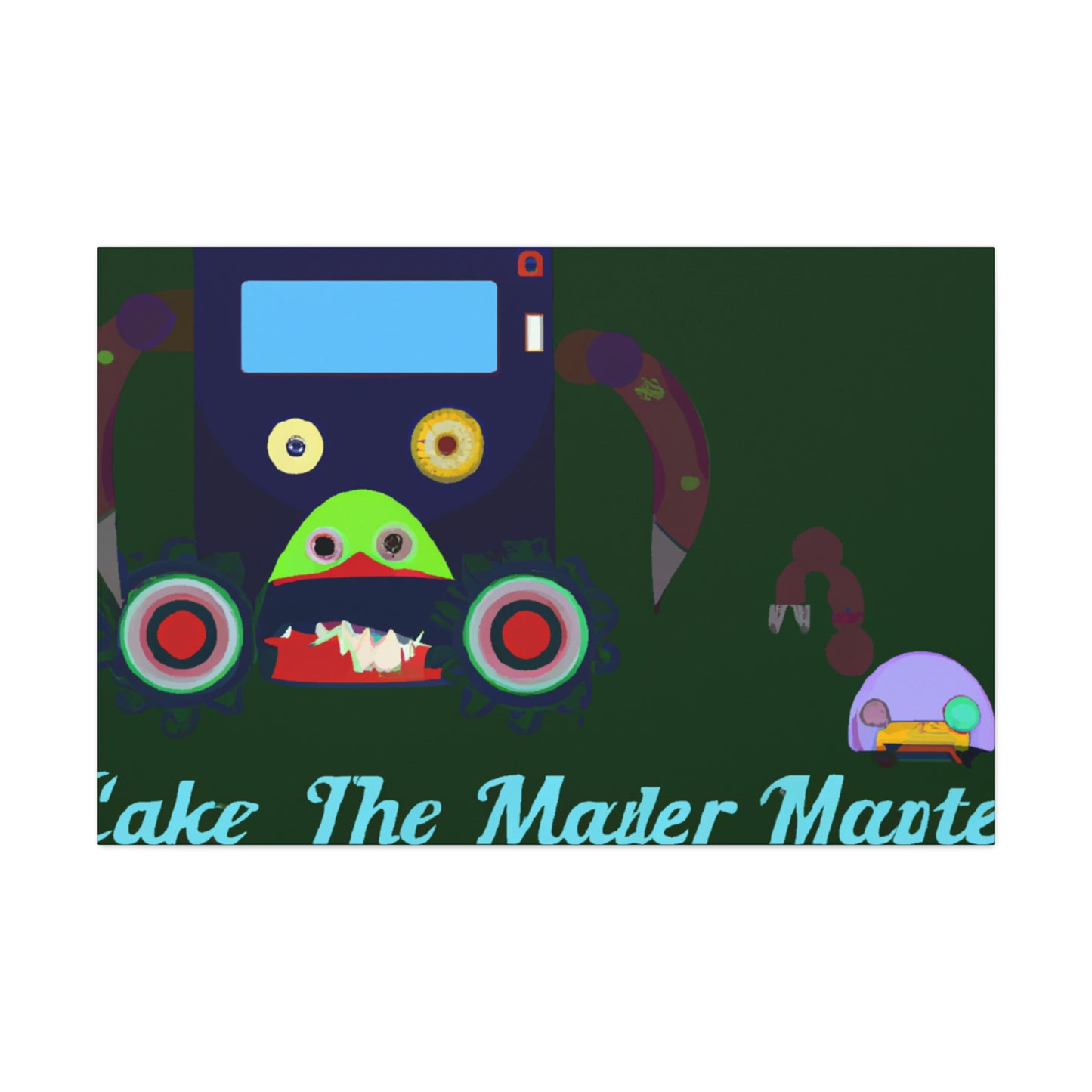 "Monster Maker 3000". - The Alien Canva