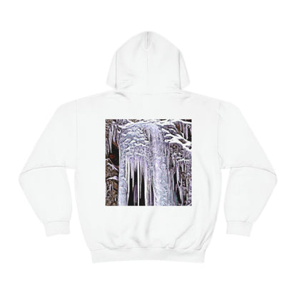 "Frost-Tipped Falls of Glistening Grief" - The Alien Unisex Hoodie