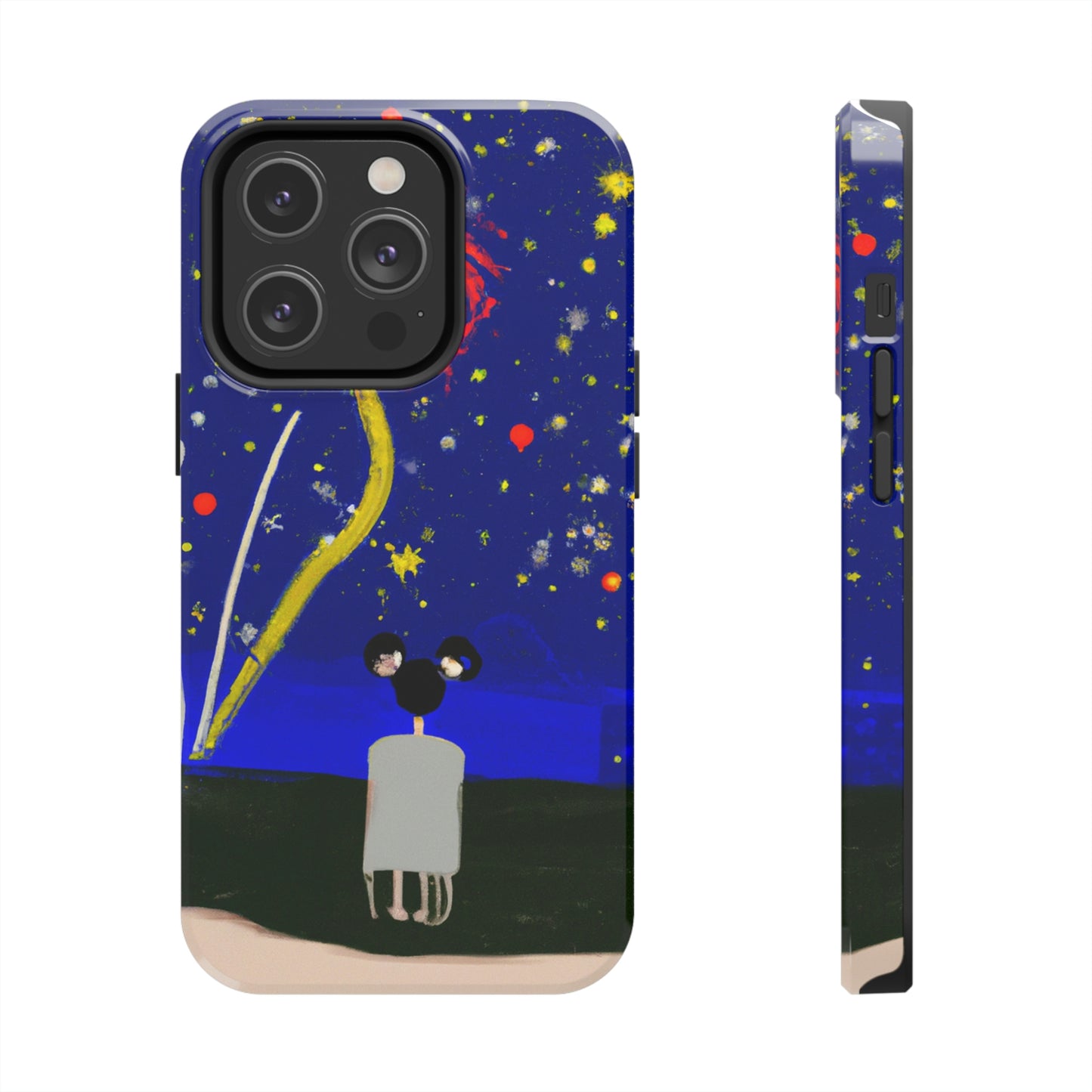 "A Spark of Solitude" - The Alien Tough Phone Cases