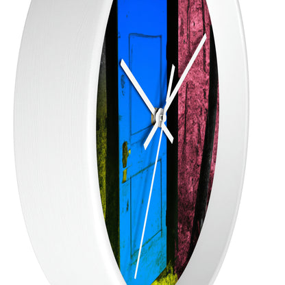 The Enigmatic Door of the Forest - The Alien Wall Clock