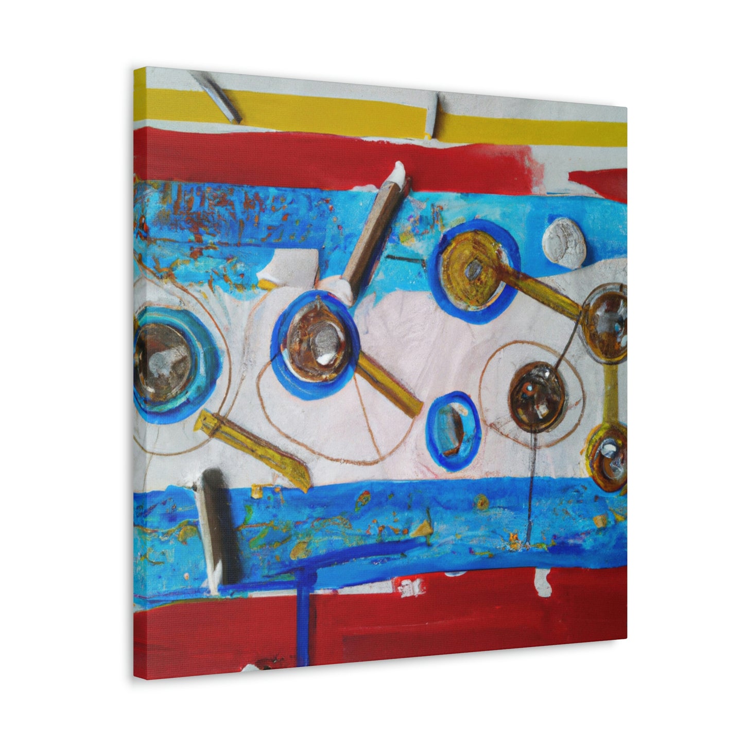 "Time in Flux: Exploring the Passage of Time Through Art" - Canvas