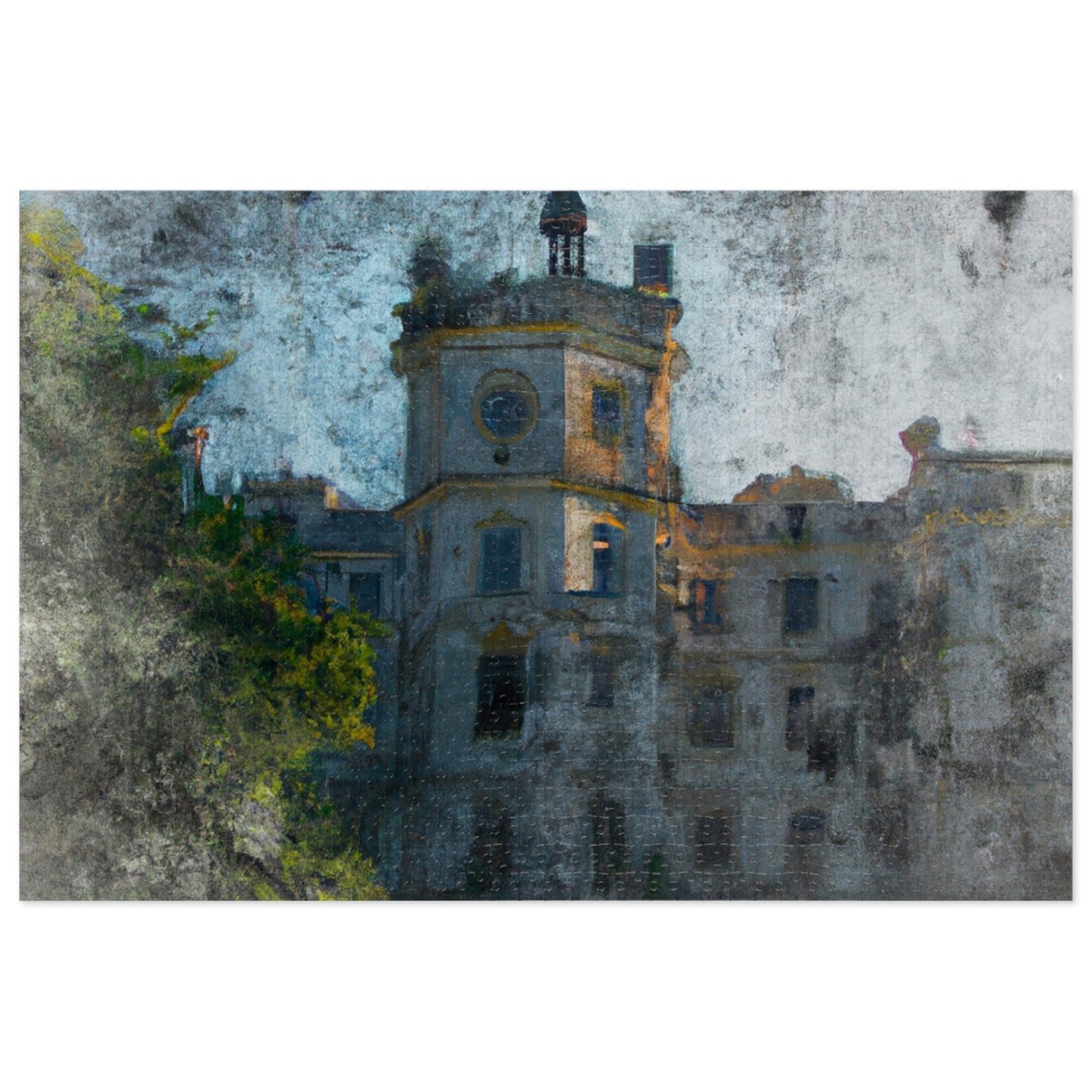 "The Forgotten Castle: A Faded Remembrance" - The Alien Jigsaw Puzzle