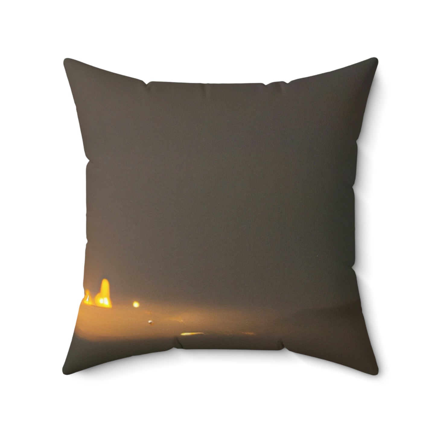 "Distant Illumination" - The Alien Square Pillow