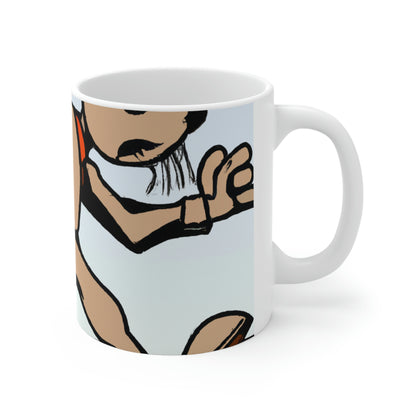 "The Great Hare-Racing Rush." - The Alien Ceramic Mug 11 oz